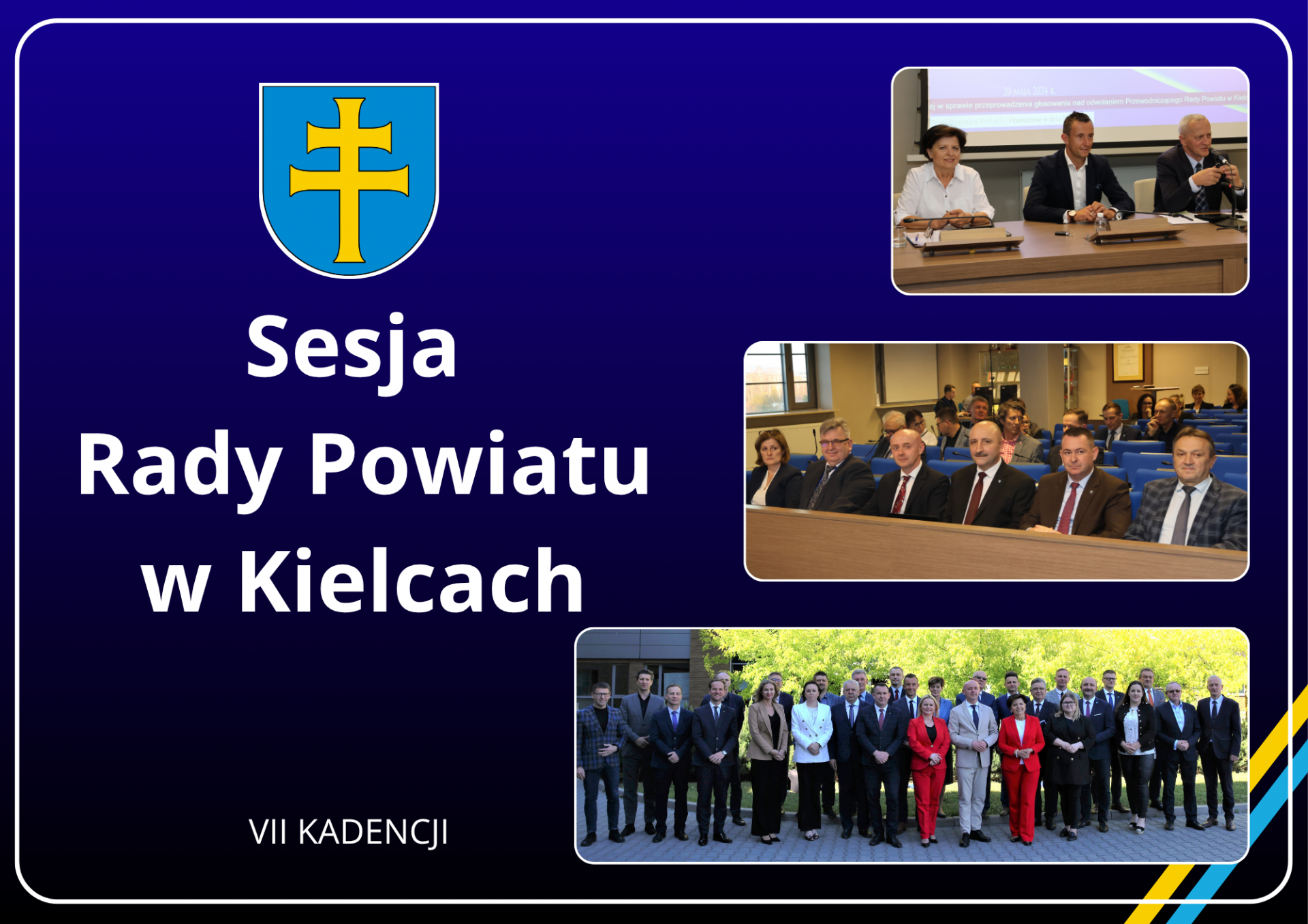 XVI sesja Rady Powiatu w Kielcach. Już 26 czerwca .